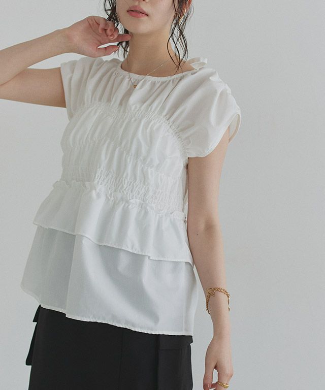 166cm / オフホワイト / F