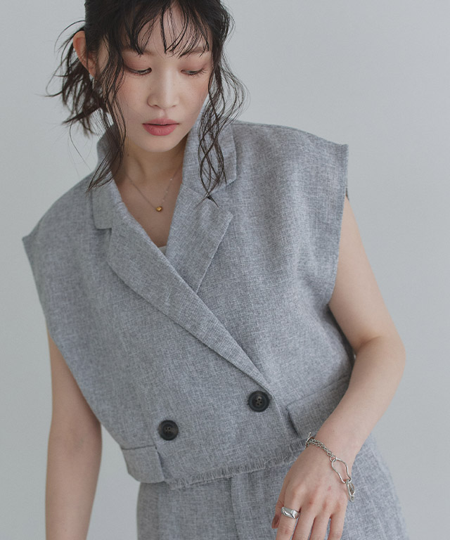 サマーツイードショートジャケット