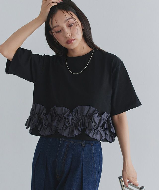 163cm / ブラック×チャコール / M