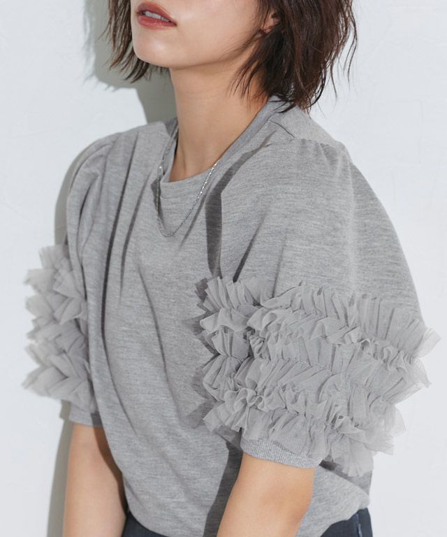 167cm / 杢グレー / M