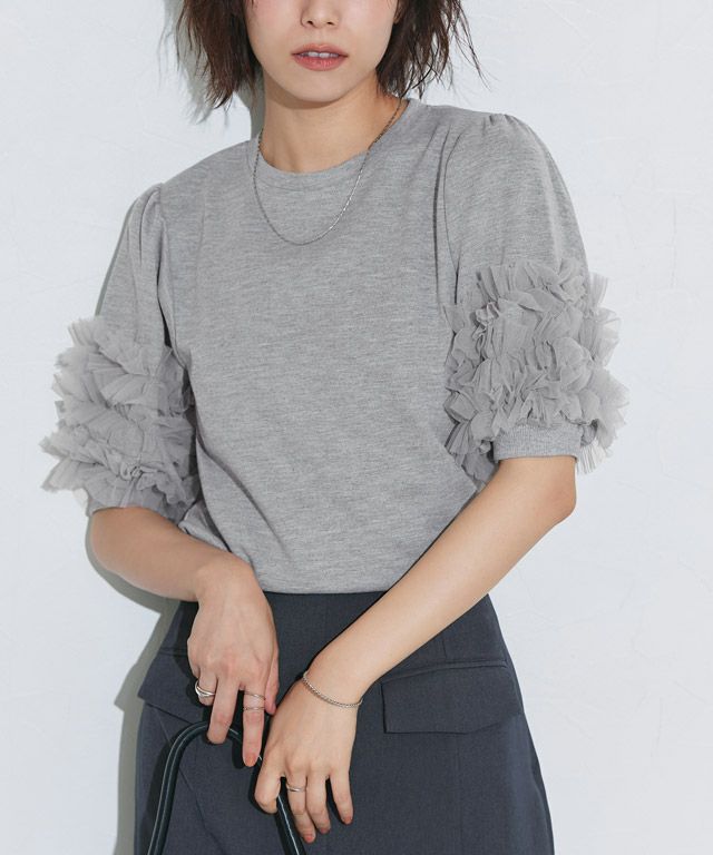 167cm / 杢グレー / M