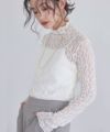 [ECLAM] ストレッチレースロンT