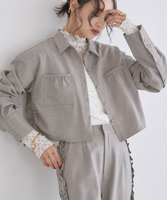 163cm / アイボリー / M