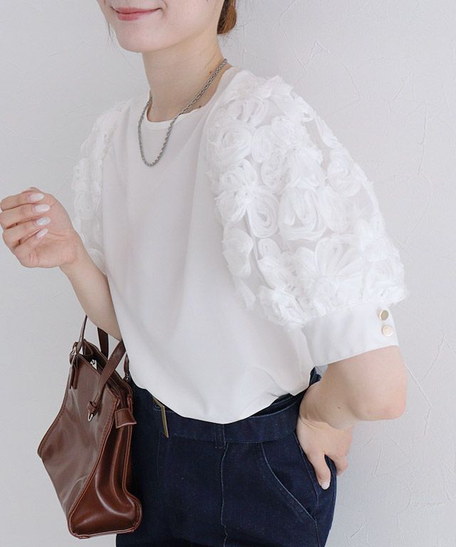 163cm / オフホワイト / M