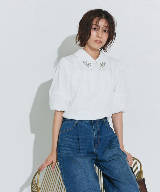 167cm / オフホワイト / M