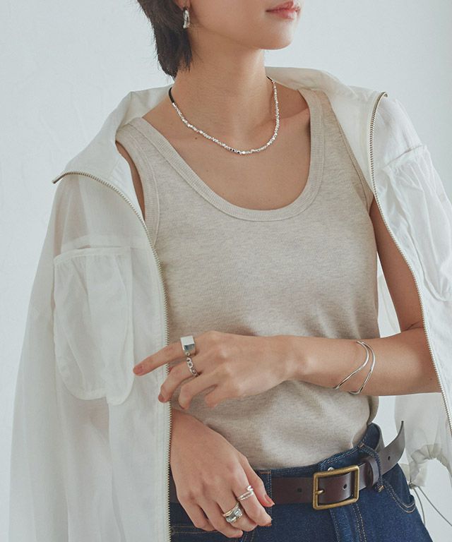 166cm / オフホワイト / M