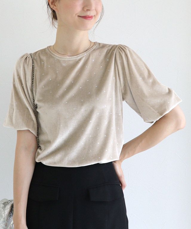 163cm / ライトベージュ / M