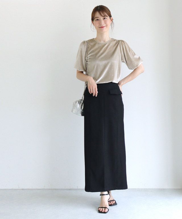 163cm / ライトベージュ / M