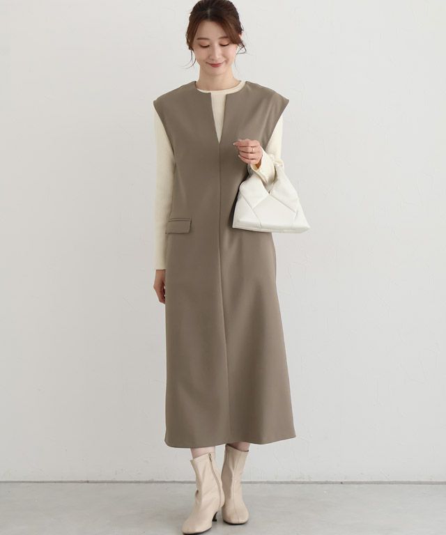 163cm / モカグレージュ / M