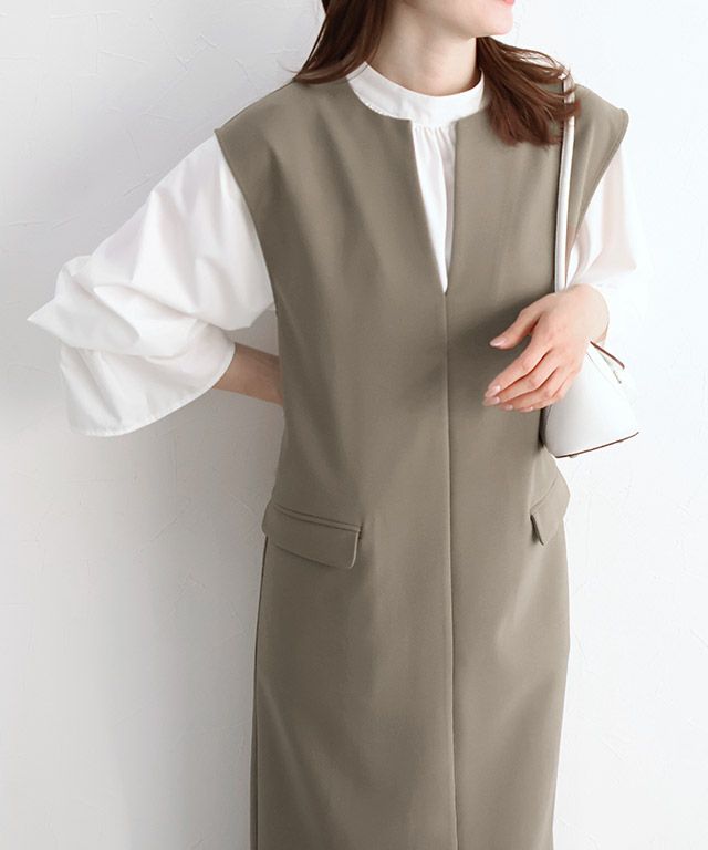 163cm / モカグレージュ / M