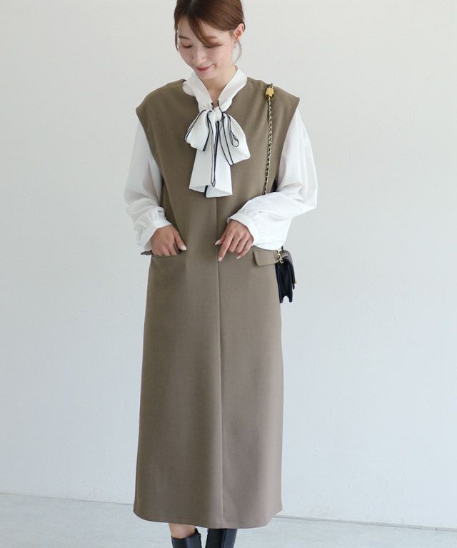 163cm / モカグレージュ / M