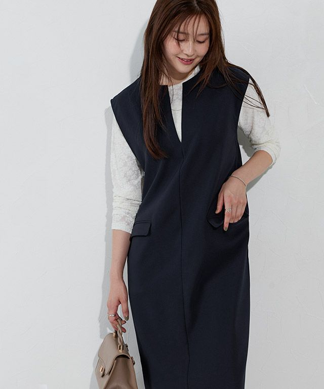 166cm / ネイビー / M