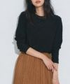 162cm / レース / ブラック / クルーネック / M