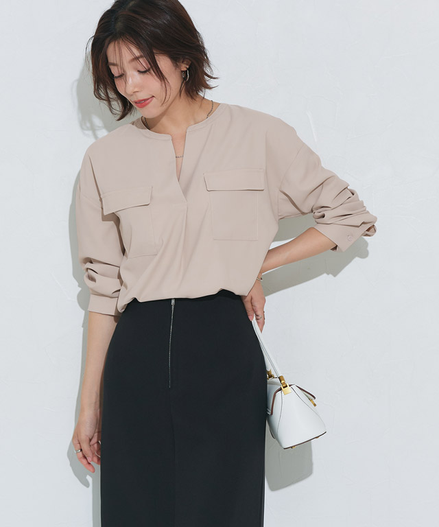 167cm / グレージュ / M