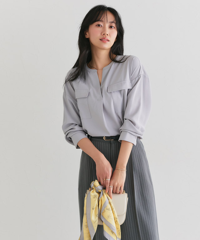 167cm / グレージュ / M