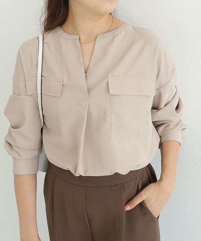 157cm / グレージュ / M