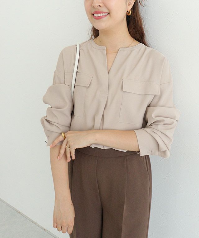 157cm / グレージュ / M