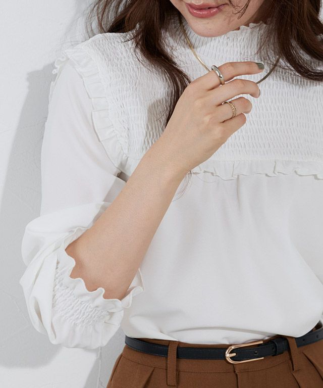 166cm / 無地 / オフホワイト / M