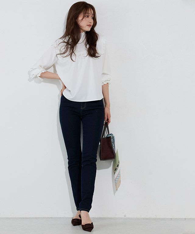 166cm / 無地 / オフホワイト / M