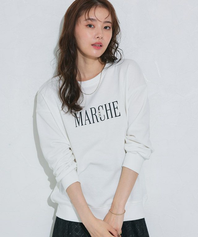 167cm / オフホワイト×ブラック / M