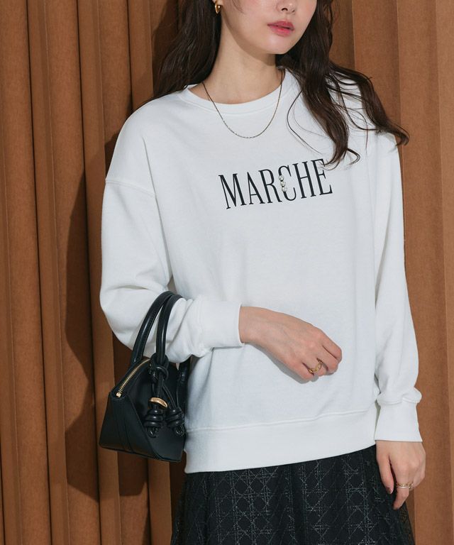 167cm / オフホワイト×ブラック / M