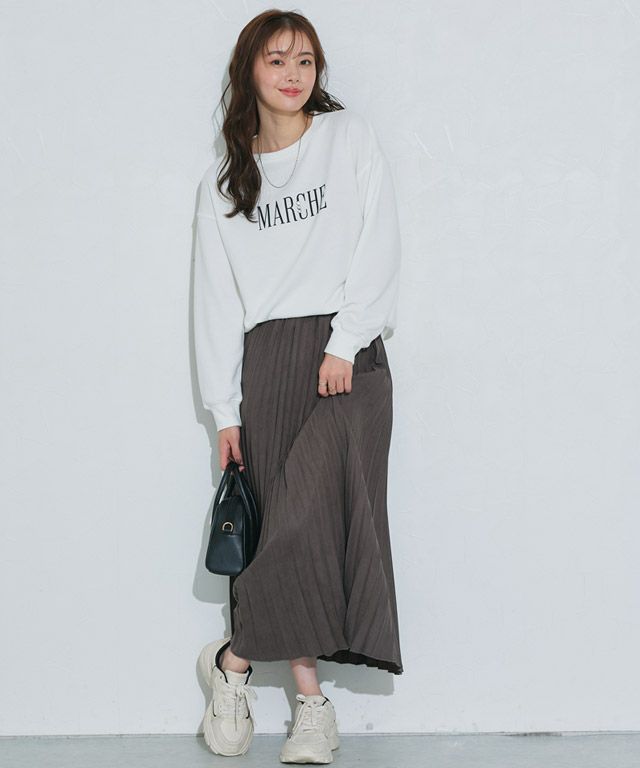 167cm / オフホワイト×ブラック / M