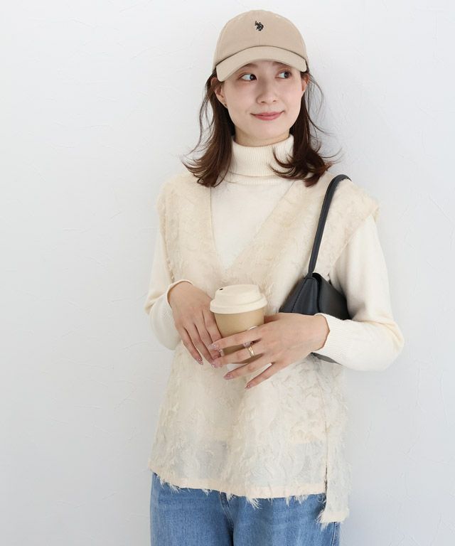 163cm / アイボリー / M