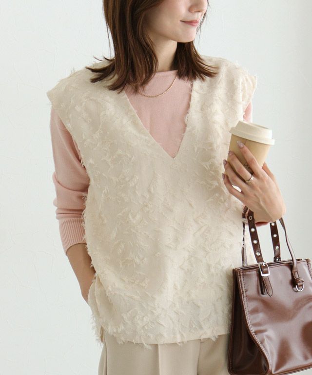 163cm / アイボリー / M