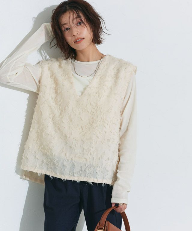 167cm / アイボリー / M