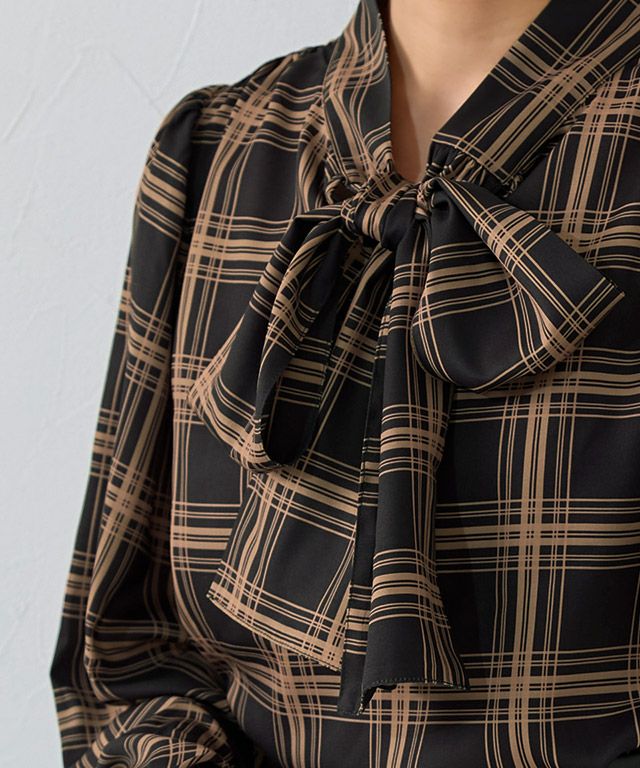 158cm / チェック / ブラック / M