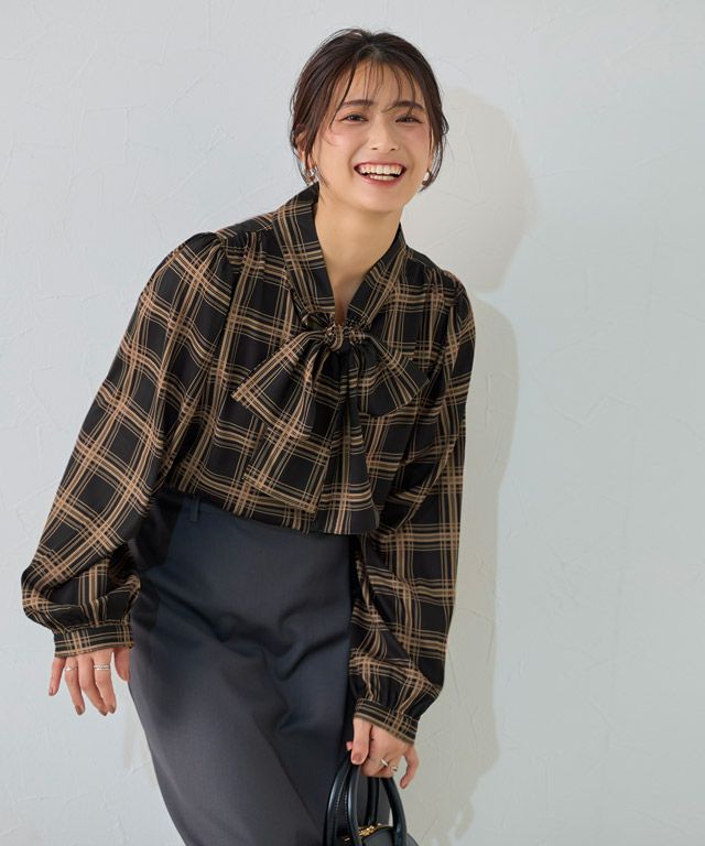 158cm / 配色 / ネイビー×オフホワイト / M