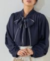 158cm / 配色 / ネイビー×オフホワイト / M