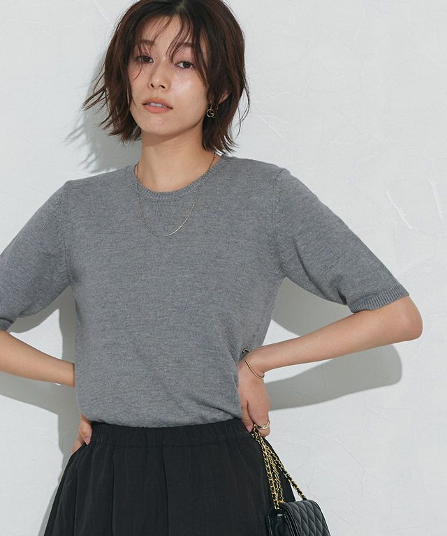 167cm / 杢チャコール / M