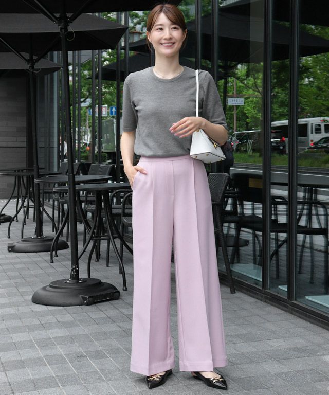 163cm / 杢チャコール / M