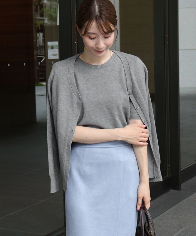 163cm / 杢チャコール / M