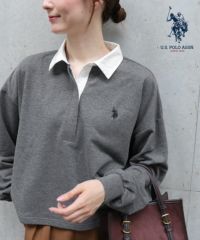 【U.S.POLO ASSN.】ライトスウェットポロカットソー