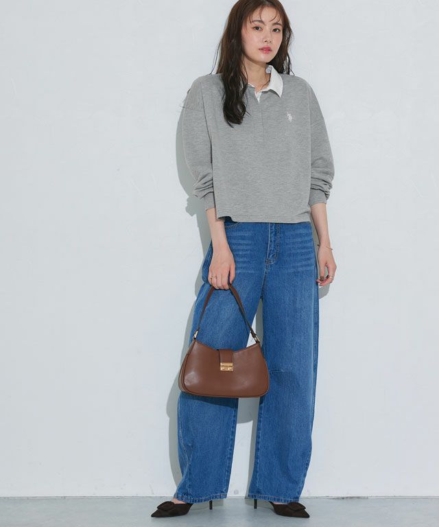 167cm / 杢ライトグレー / M