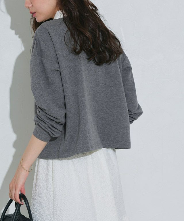 167cm / 杢チャコール / M