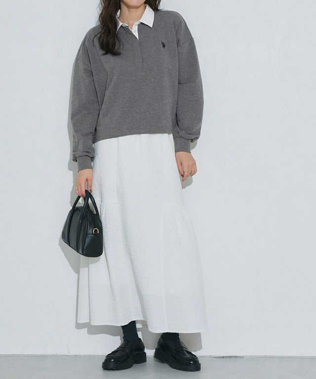 167cm / 杢チャコール / M