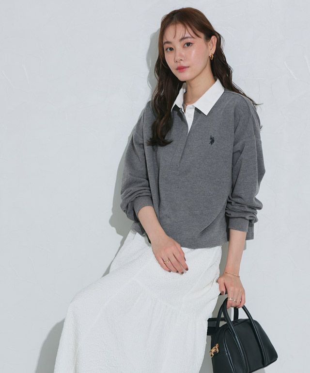 167cm / 杢チャコール / M