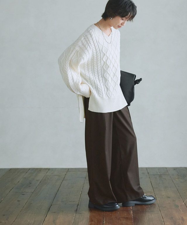 166cm / ダークブラウン / M