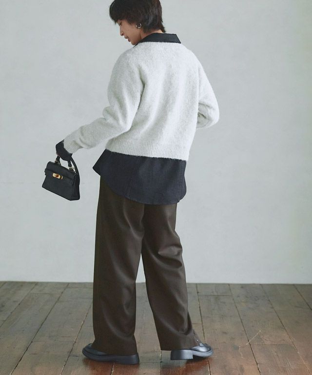 166cm / ダークブラウン / M