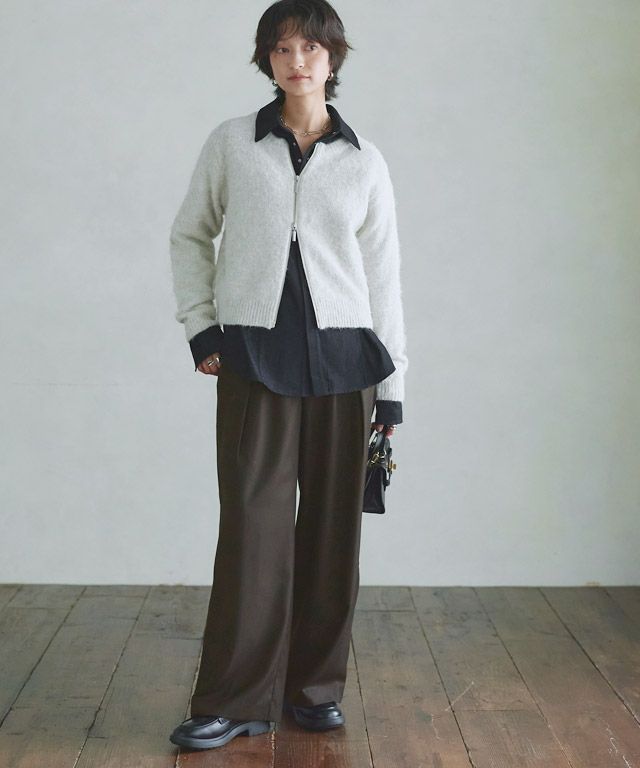 166cm / ダークブラウン / M