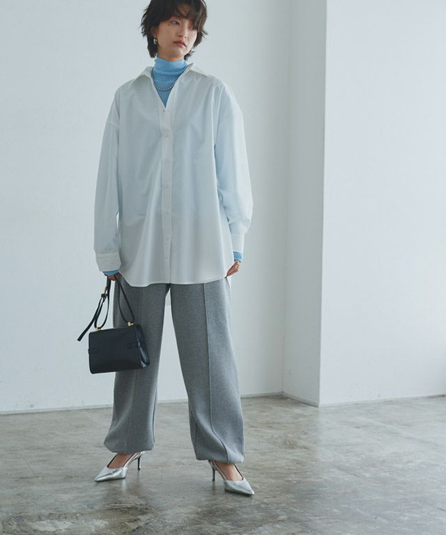 166cm / オフホワイト / ロング丈 / M