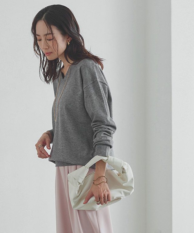 163cm / 杢チャコール / M