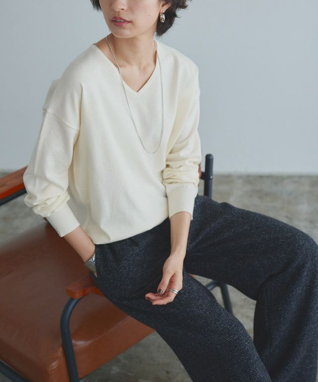 166cm / アイボリー / M