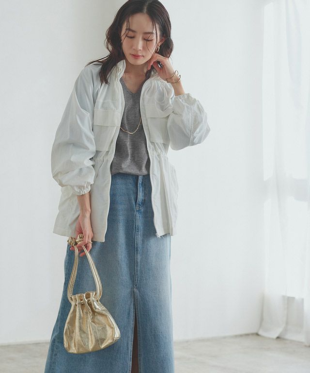 166cm / アイボリー / M