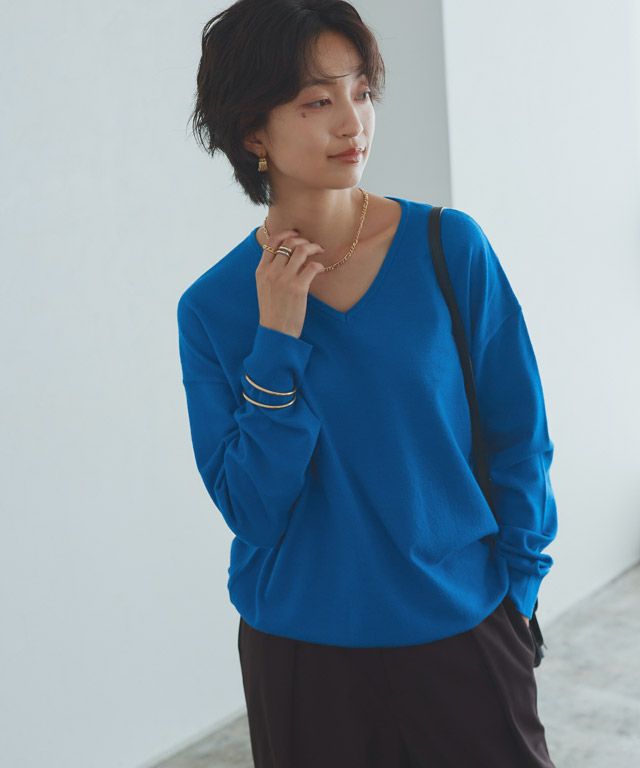 166cm / ブルー / M