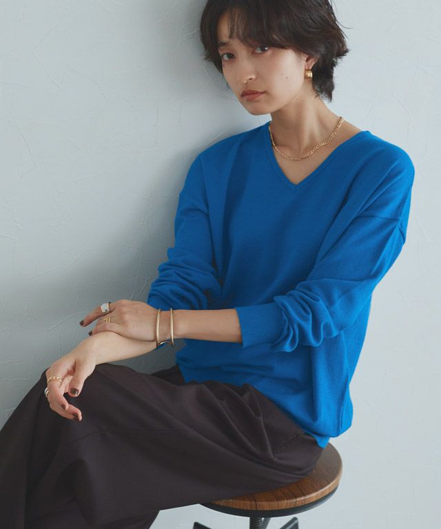 166cm / ブルー / M