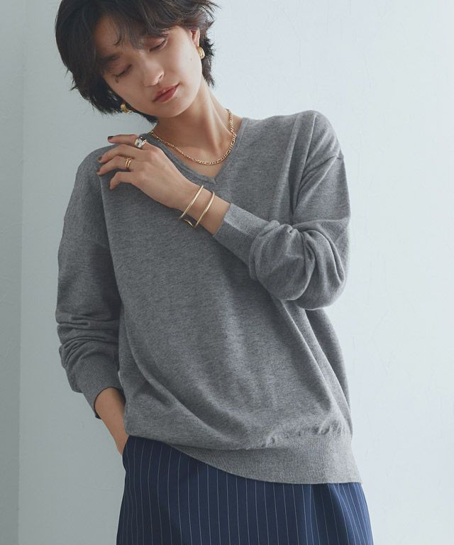 166cm / 杢チャコール / M